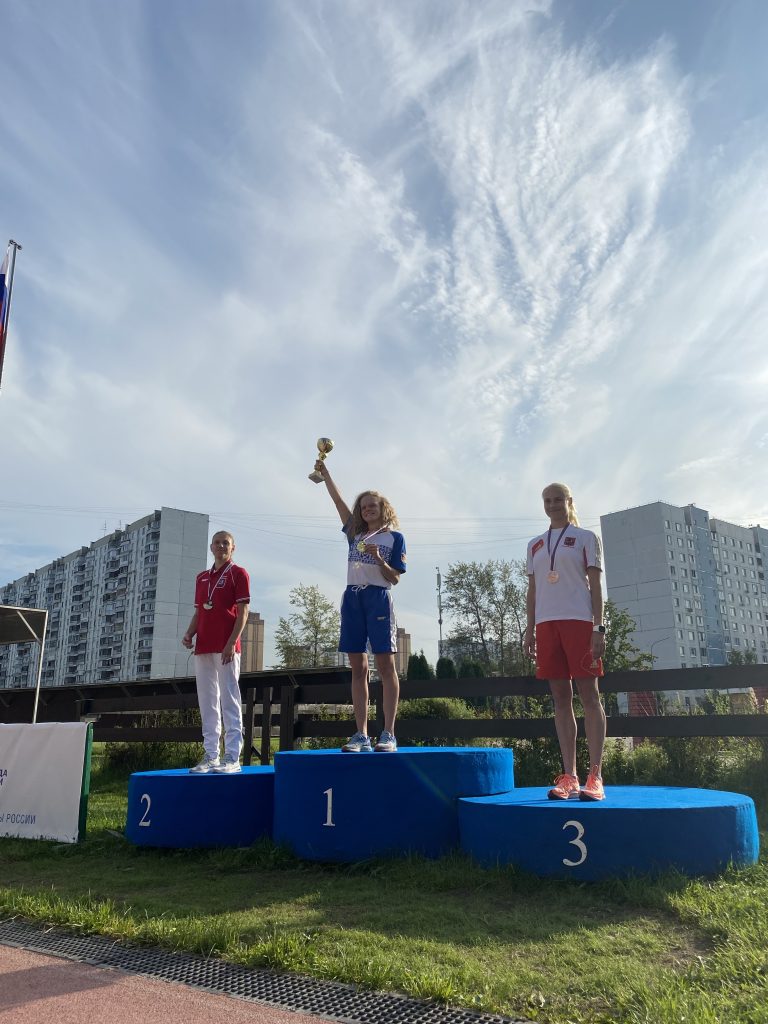 Звание чемпионки России 2021 года по современному пятиборью среди женщин, завоевала подмосковная спортсменка Анастасия Чистякова!